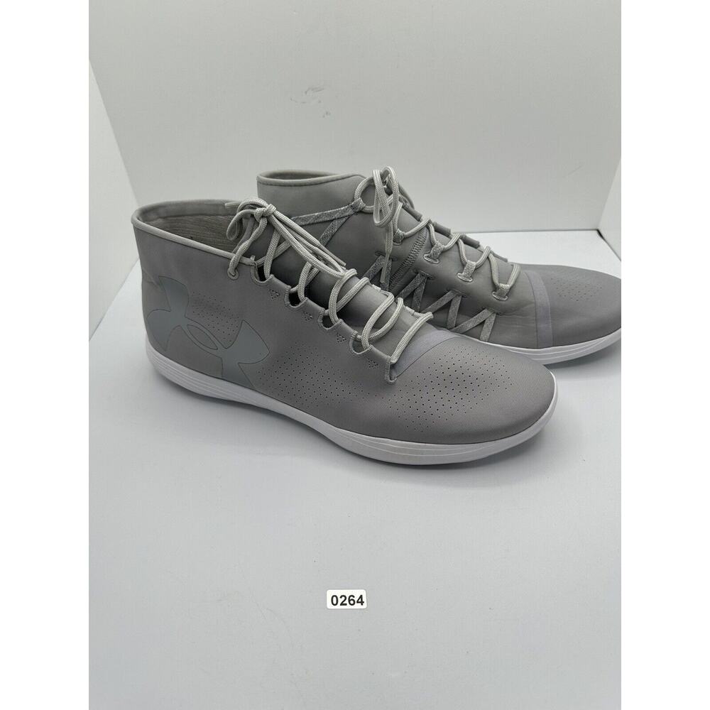 Under Armour Street Precision Mid Sneaker, Sz 12 - Picture 3 of 14